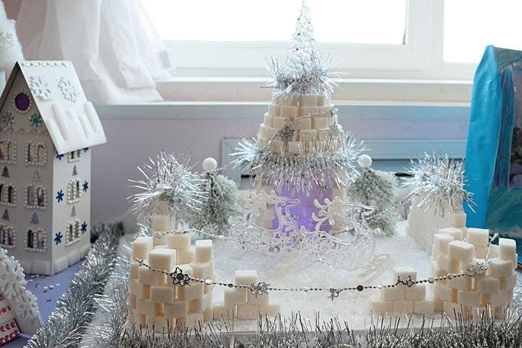 Bricolage d'hiver à la maternelle - photos et idées