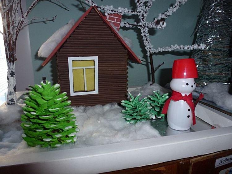 Bricolage d'hiver à la maternelle - photos et idées