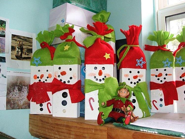 Bricolage d'hiver à la maternelle - photos et idées