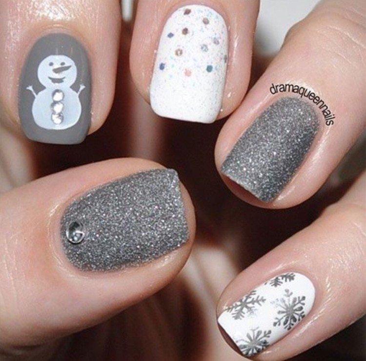 Manucure hiver sable 2020-2021