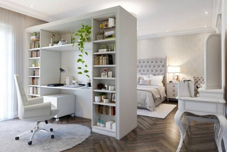 Zonage des chambres dans un appartement - photo