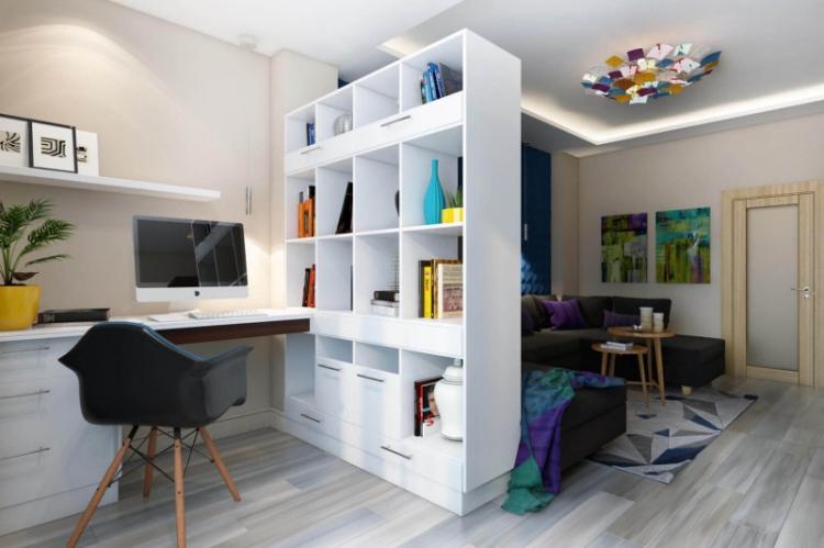 Zonage des chambres dans un appartement - photo