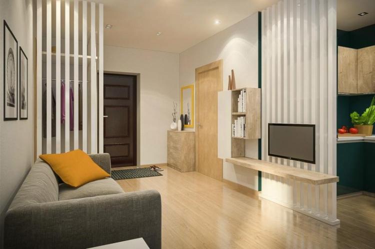 Zonage des chambres dans un appartement - photo