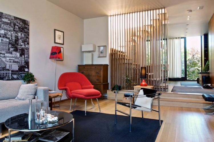 Zonage des chambres dans un appartement - photo