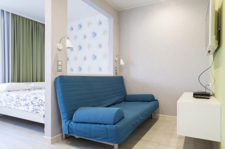 Motifs décoratifs - Méthodes de zonage d'un appartement d'une pièce