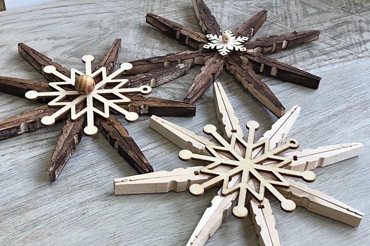 Étoile DIY sur le sapin de Noël - photos et idées