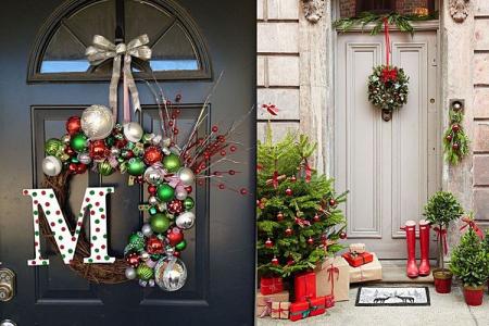 Comment décorer votre porte d'entrée pour le Nouvel An : 10 bonnes façons